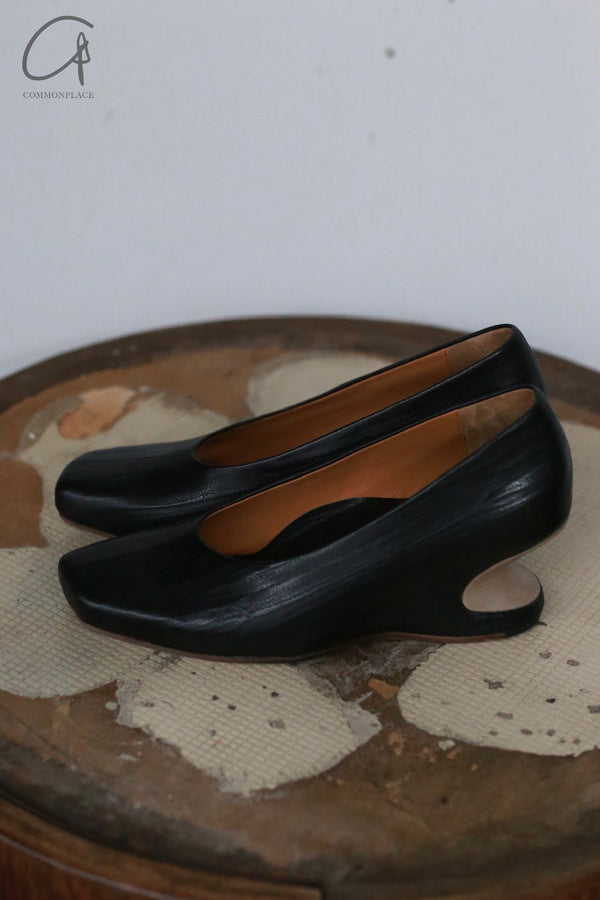 DOYS Turin heel handmade shoes DS-TH0105-ZHEZHOU pleated PD3